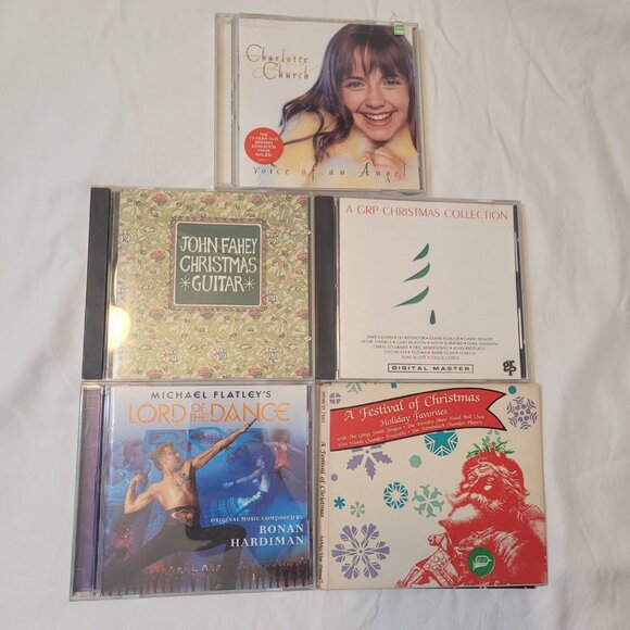 Christmas Music CD Bundle Of 5 With Lord Of The Dance Instrumental & John Fahey - Picture 3 of 10